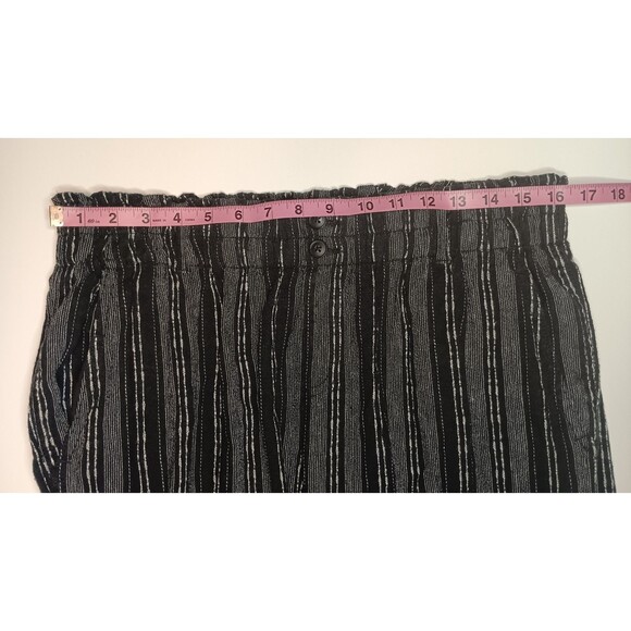 Briggs Ladies' Size Large Comfort Stretch Waistband Linen Blend Pull On Pants - Picture 5 of 12